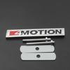 3D Metal 4 MOTION Logo Front Grille Badge Emblem Decals for VW Golf Tiguan Touareg Passat Polo Jetta Car Stickers Chrome zf3