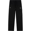 Li Ning Wade Series Solid Color Mid Waist Drawstring Versatile Breathable Straight Leg Sports Pants Men Bottoms AKLVB85-2