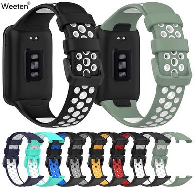 Cinturino per orologio in silicone bicolore per Xiaomi Mi Band 7 Pro / Mi Band 8 Accessori per cinturino SmartWatch per Mi Band 7pro Accessori per bracciale da polso