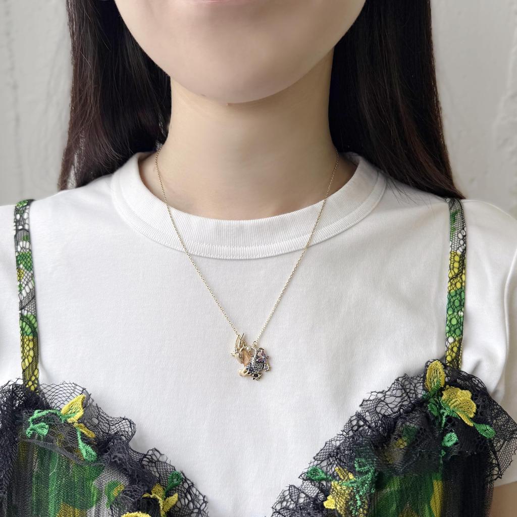 Capricorn motif necklace SAMN203645XX [Anna Sui]