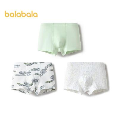 Balabala Boys' Cotton Boxer Briefs - 3 Pack