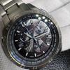 Used CASIO OCW-600 Titanium Beautiful Condition Black Dial High-end