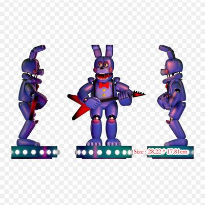 Juguetes De Freddy Fazbear Pizzeria Simulator Freddy Fazbear's Pizze Bügelbilder für Kleidung, T-Shirt, Tasche, Wärmeübertragungsaufkleber zum Aufbügeln