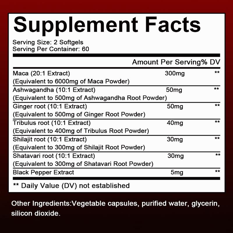 Capsule di Maca 6000 mg - 120 capsule