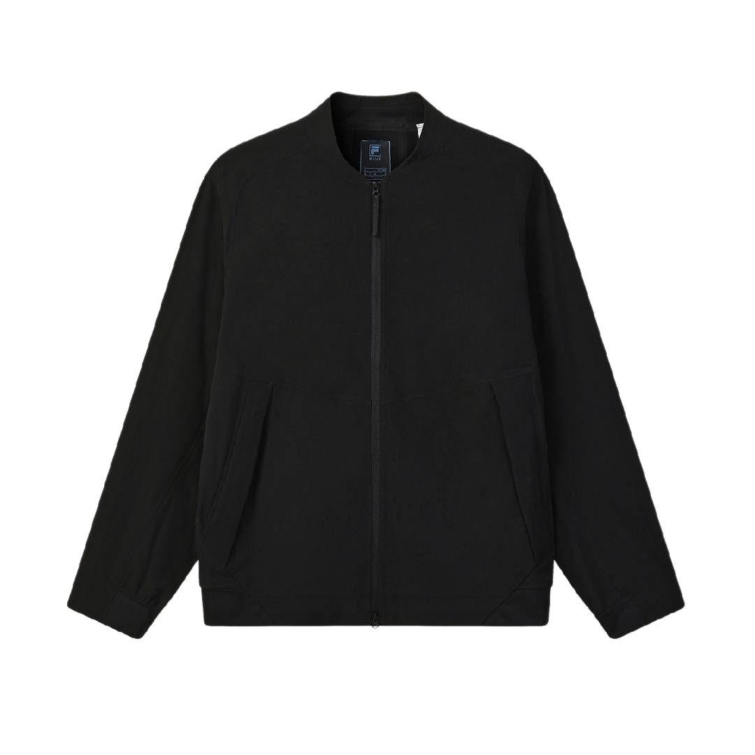 

Fila Blue Casual Outdoor Loose Solid Color Long Sleeve Jacket Men jackets F11M622716F-BK L