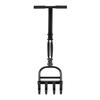Plug Aeration Lawn Aerator Coring Tool, Manual Plug Core Aerators & Clean Tool, Yard Aeration Tools with 4 Hollow Slots 36.2” X 11.4”Size