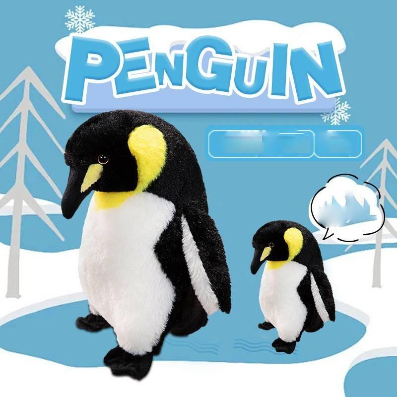 Large Penguin Plush Toy Adorable Antarctic Penguin Baby Doll Pillow Girl Gift 25cm