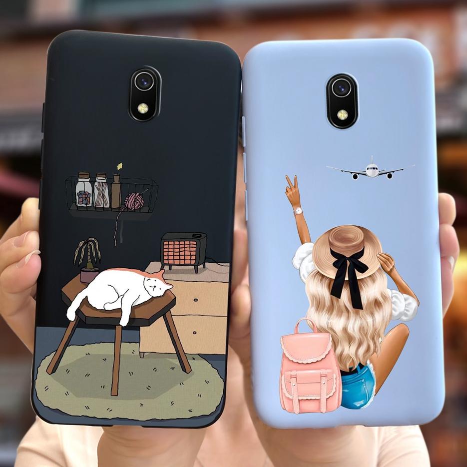 For Xiaomi Redmi 8A Case Stylish Candy Painted Cover Soft Silicone Phone Case For Xiaomi Redmi 8 8A Redmi8 A Bumper 6.22'' Shell