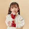 Gloves Kids Fingerless Gloves Plush Gloves Children Christmas Gloves Clamshell Half Finger Gloves