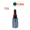 Torx Bit Sockets T15 T20 T30 Torx Bit Sockets 1/4 \" Hex Shank