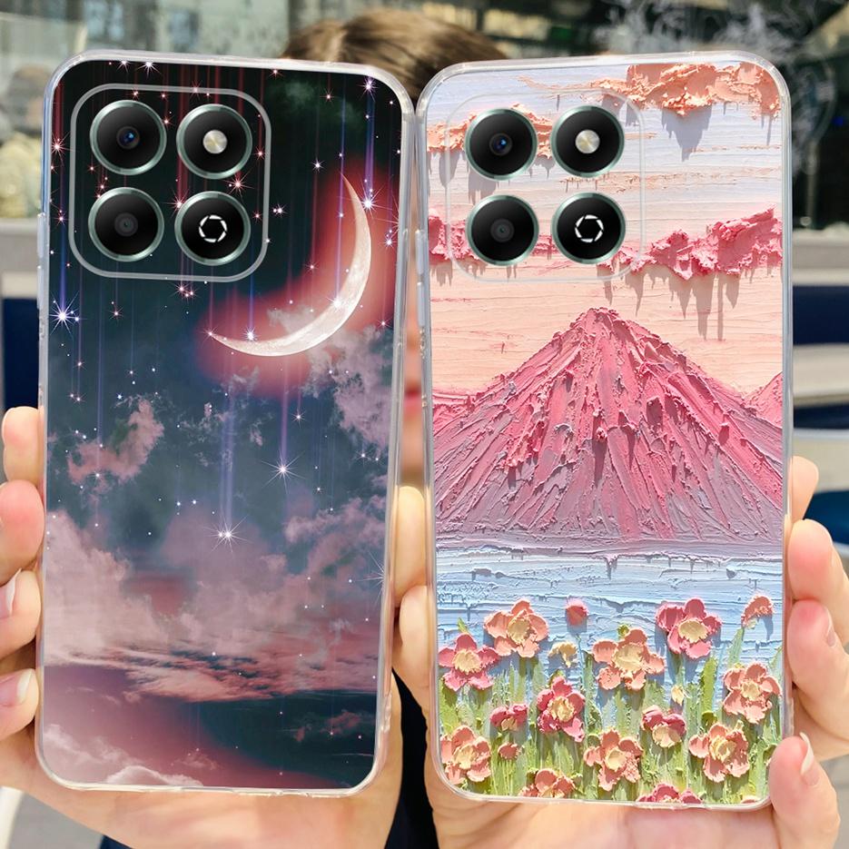 For Honor X6b Case JDY-LX1 JDY-LX2 Stylish Painted Cover Soft Silicone Shell For Honor X6b X 6b HonorX6b Phone Case 6.56'' Coque