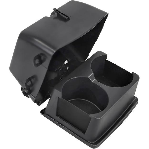 COOL STAR Black Rear Seat Center Console Cup Holder Compatible With Ford Explorer 2011- Replaces GB5Z-7813562-BA GB5Z7813562BA