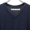 CURLY Made In Japan Short Sleeve V Neck T-shirt 2 Navy System Women Used