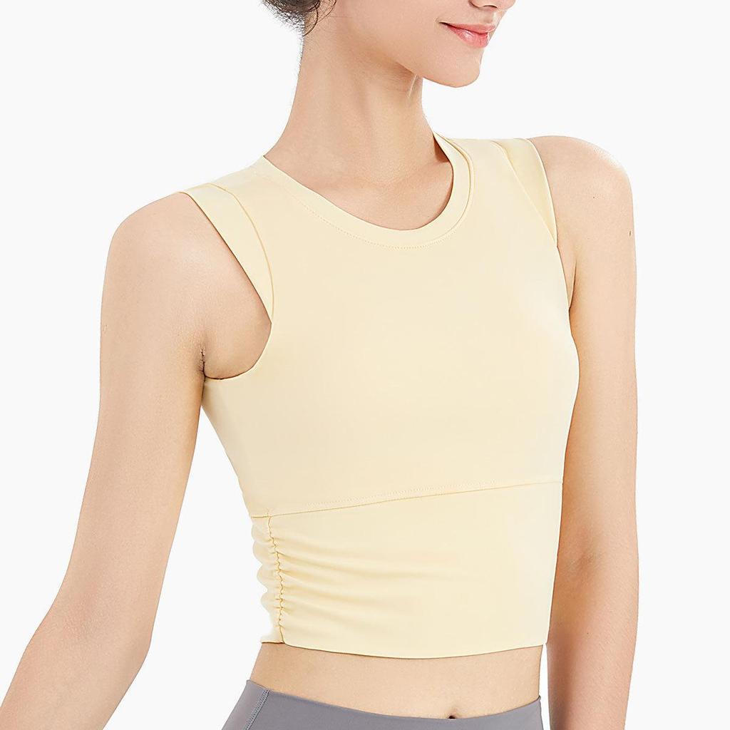 Summer Women's Yoga Sports Bra - Lightweight, Vest-Style Fitness Top