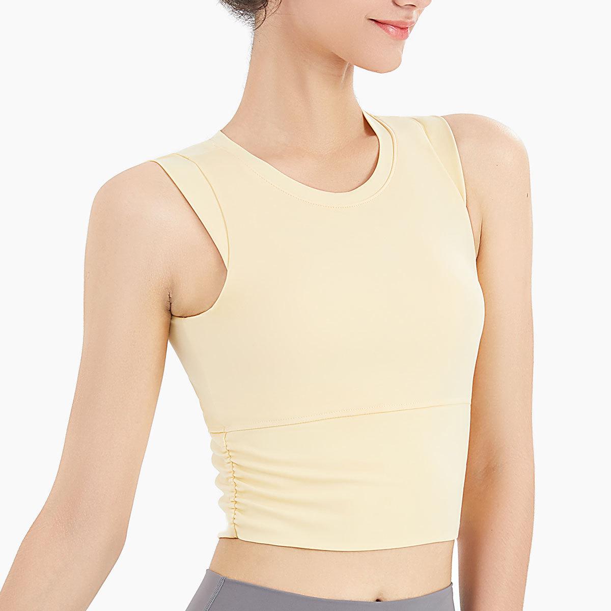 

Летний женский спортивный бюстгальтер для йоги - Легкий, фитнес-топ жилетного типа Extra Large