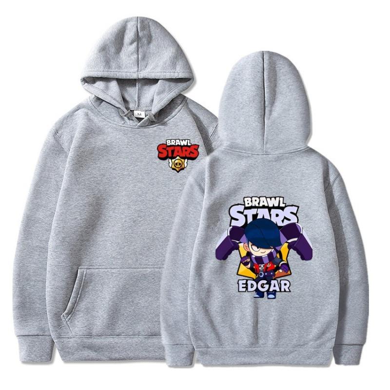 Winter Wilderness Brawl Zeus Red Thumb Game Series Printed Children's Fashion Loose Leisure Warm Sports Hoodie