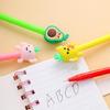 4Pcs Cartoon Gel Inks Pen 0.5MM Needle Tip Gel Pen Quick Dry Refillable Journaling Pen for Writing Note Taking
