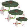Plastic Betta Fish Rest Leaf Simulated Lotus Leaves/Artificial Leaf Suction Cup Fish Spawning Ornamental Plant