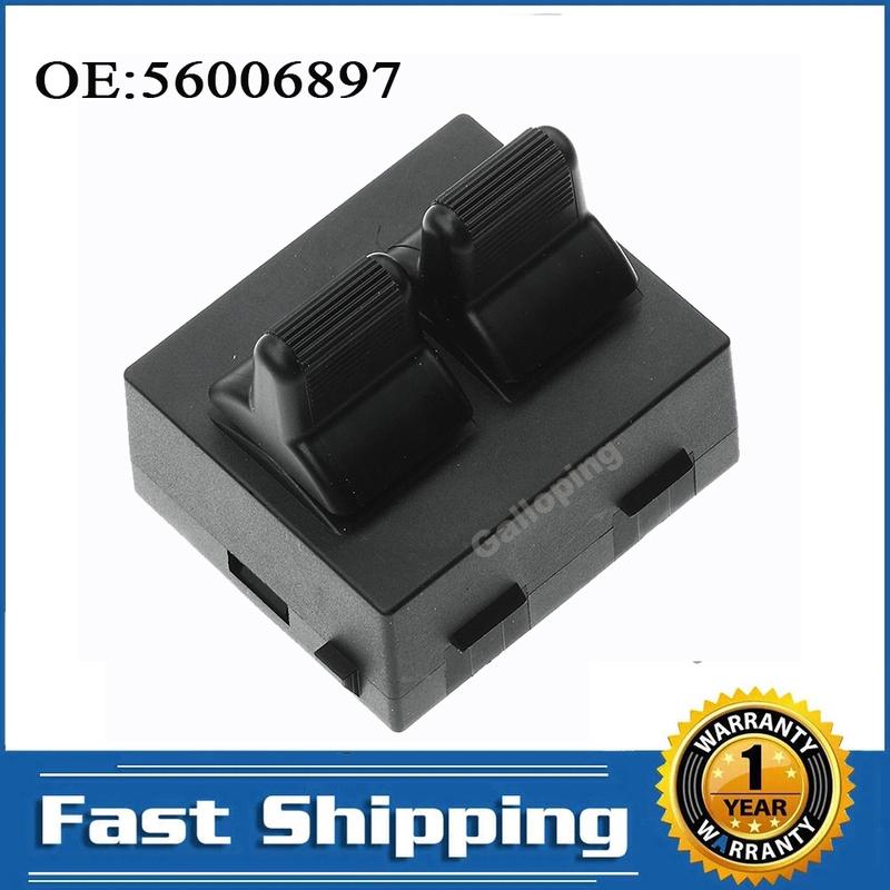 

56006897 Front Left Master Window Door Switch Glass Lifter Button for Dodge Plymouth Neon Ram Van Wagon 1993-2003 Car Products