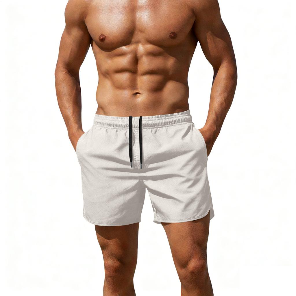 Men's Drawstring Breathable Outdoor Sports And Fitness Shorts