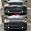 For Toyota Corolla Cross 2025 2026 ABS Car Front Center Net Modified Grille Trim Strip Cover Front Mesh Decoration Accessories