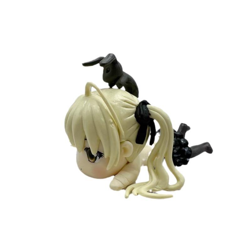 

Yosuga no Sora Kasugano Sora Q Version Lying Down Anime Car Ornament/Desktop Model