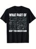 Welchen Teil von Verstehst du Nicht Mathe Grafik Lustig Unisex T-Shirt