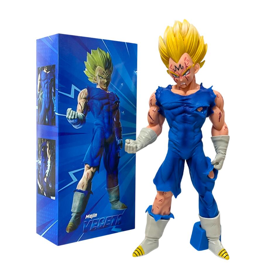 Anime Dragon Ball 20cm Figure Goku Vegeta Figures Action Battle Damage Statue Anime Figurine Pvc Model Doll Collection Toy Gifts