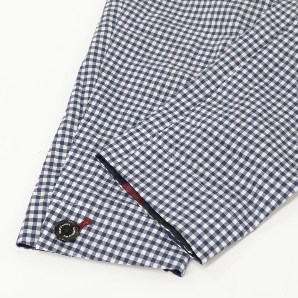 BLACK LABEL CRESTBRIDGE White X Navy Gingham Check Single Jacket Jacket S White / NavyUsed