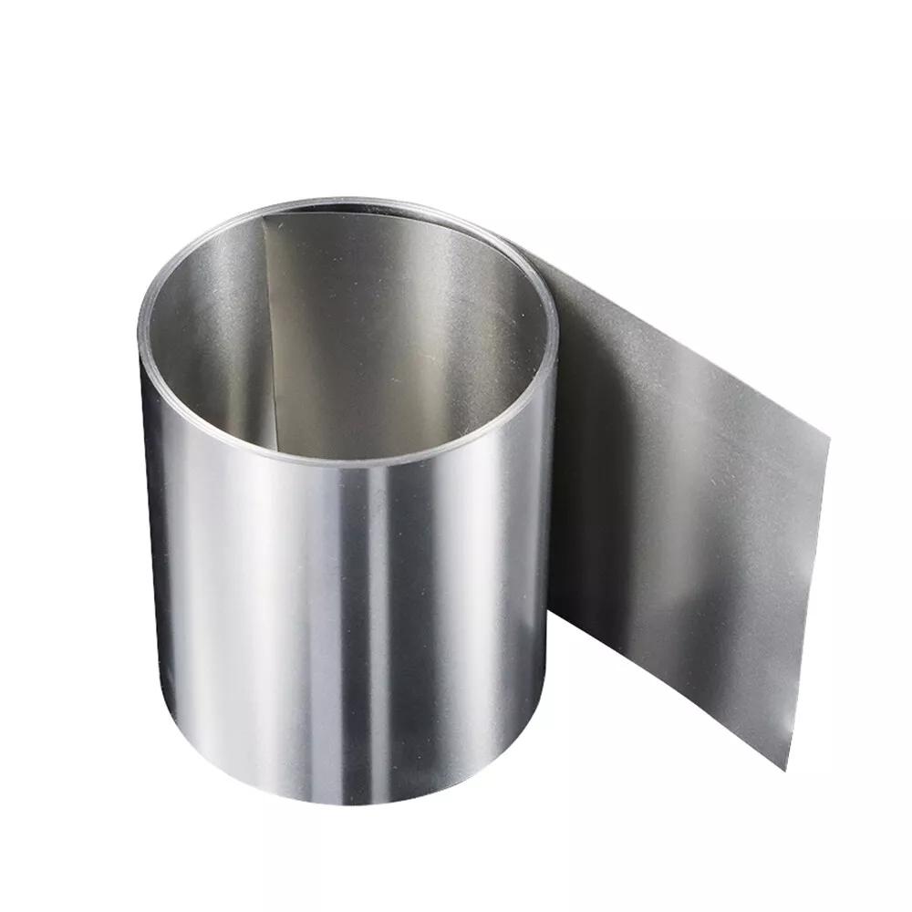 Lama Striscia Acciaio Inossidabile 304 Lunghezza 1 Metro Spessore 0,01mm 0,05mm 0,15mm 0,2mm 0,3mm 0,4mm 0,5mm 0,8mm Lamiera Acciaio in Bobina Larghezza 300mm