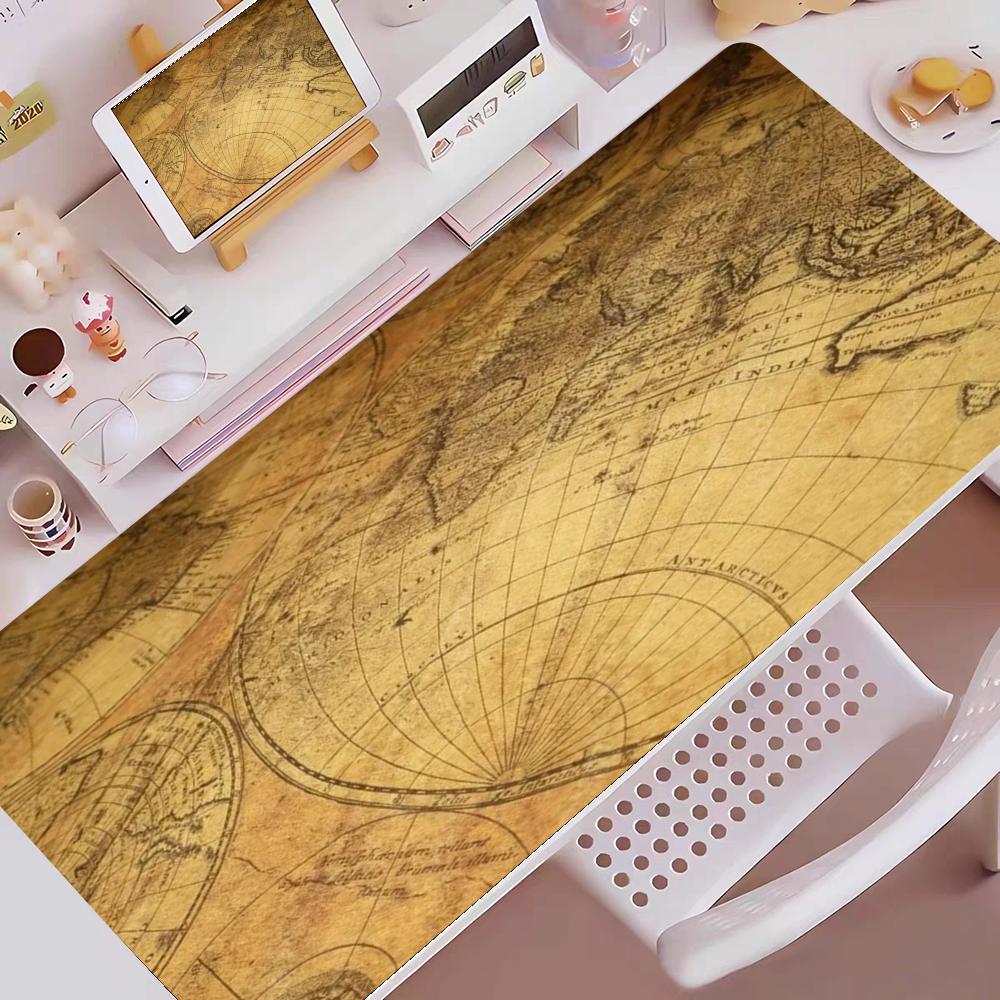World map Mouse Pad Esports gaming mouse pad oversized personalized desk pad keyboard mouse pad