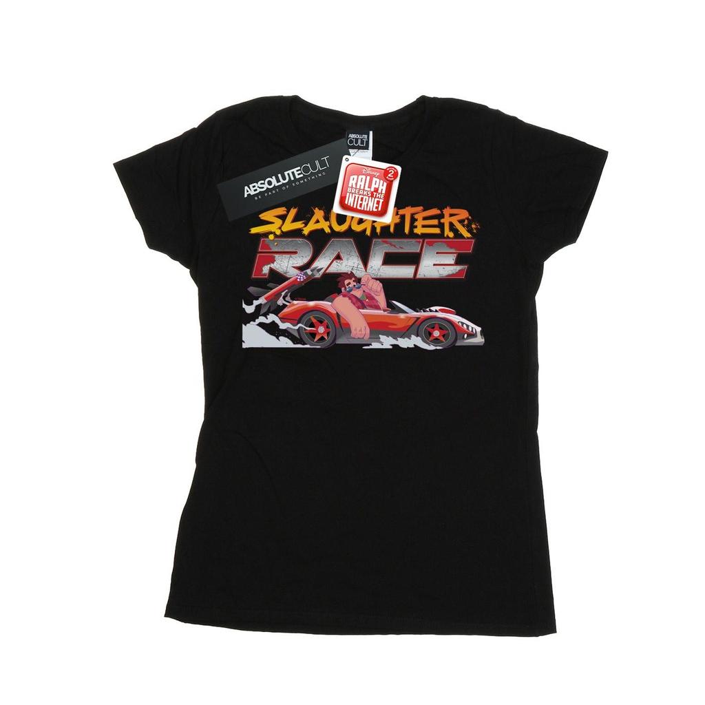 Disney Womens/Ladies Wreck It Ralph Slaughter Race Cotton T-Shirt