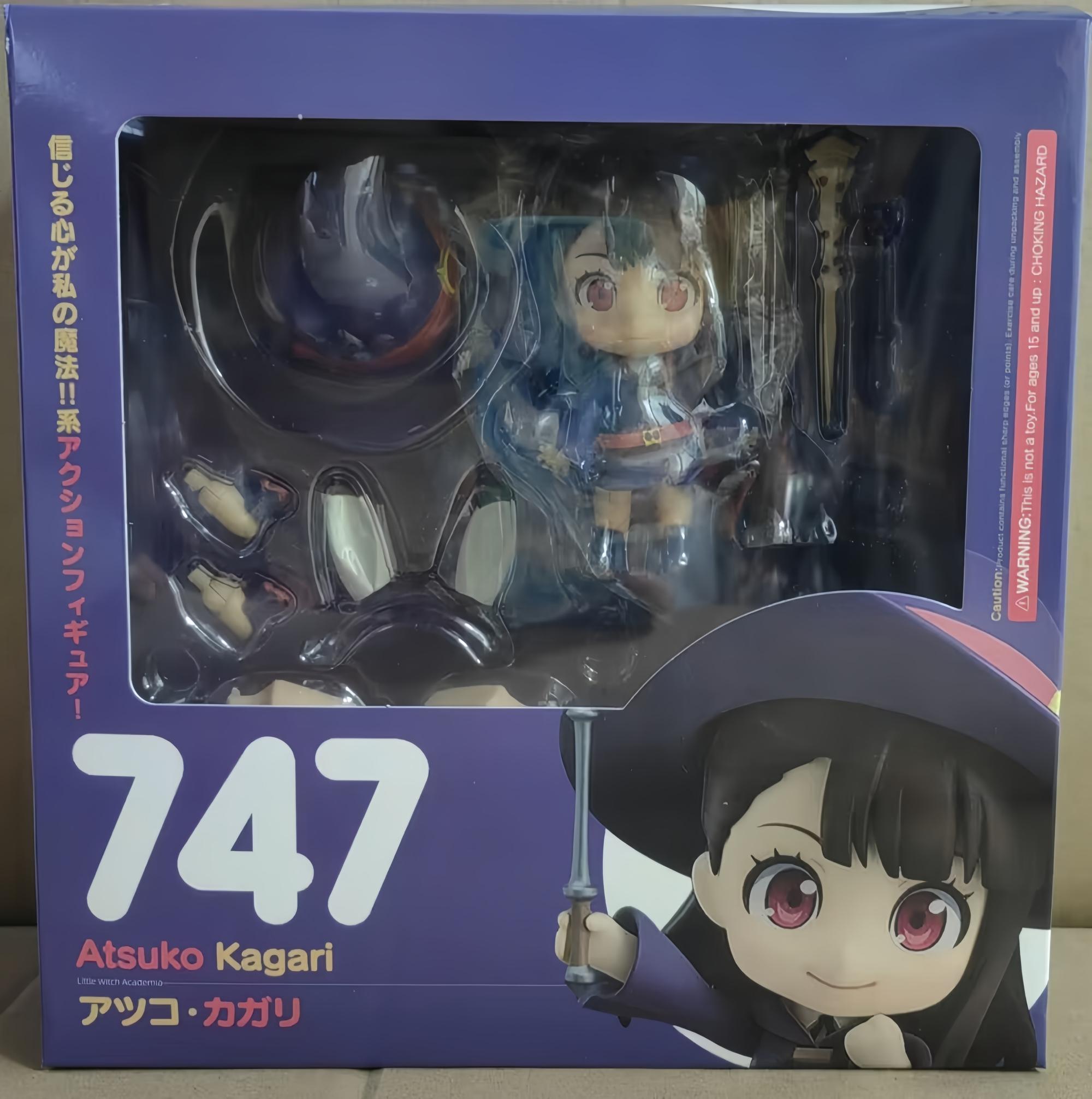 Little Witch Academia Action Figures Atsuko Kagari Anime Figure PVC Figurine Cute Cartoon Model Toy Doll Children S Gift Toys