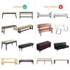 1Pc Stretch Velvet Bench Cover Anti-Dirty Classic Solid Color Bench Slipcover Washable Bench Seat Protector Cover For Bedroom
