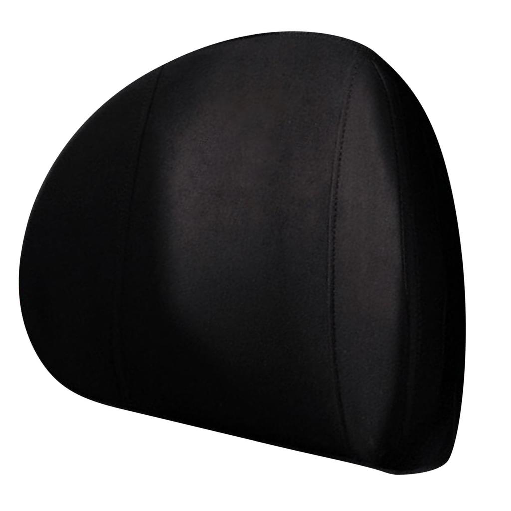Car Lumbar Pillow Seat Memory Foam Lumbar Support Pillow Back Pain Relief Breathable Lower Back Pillow Black Lumbar