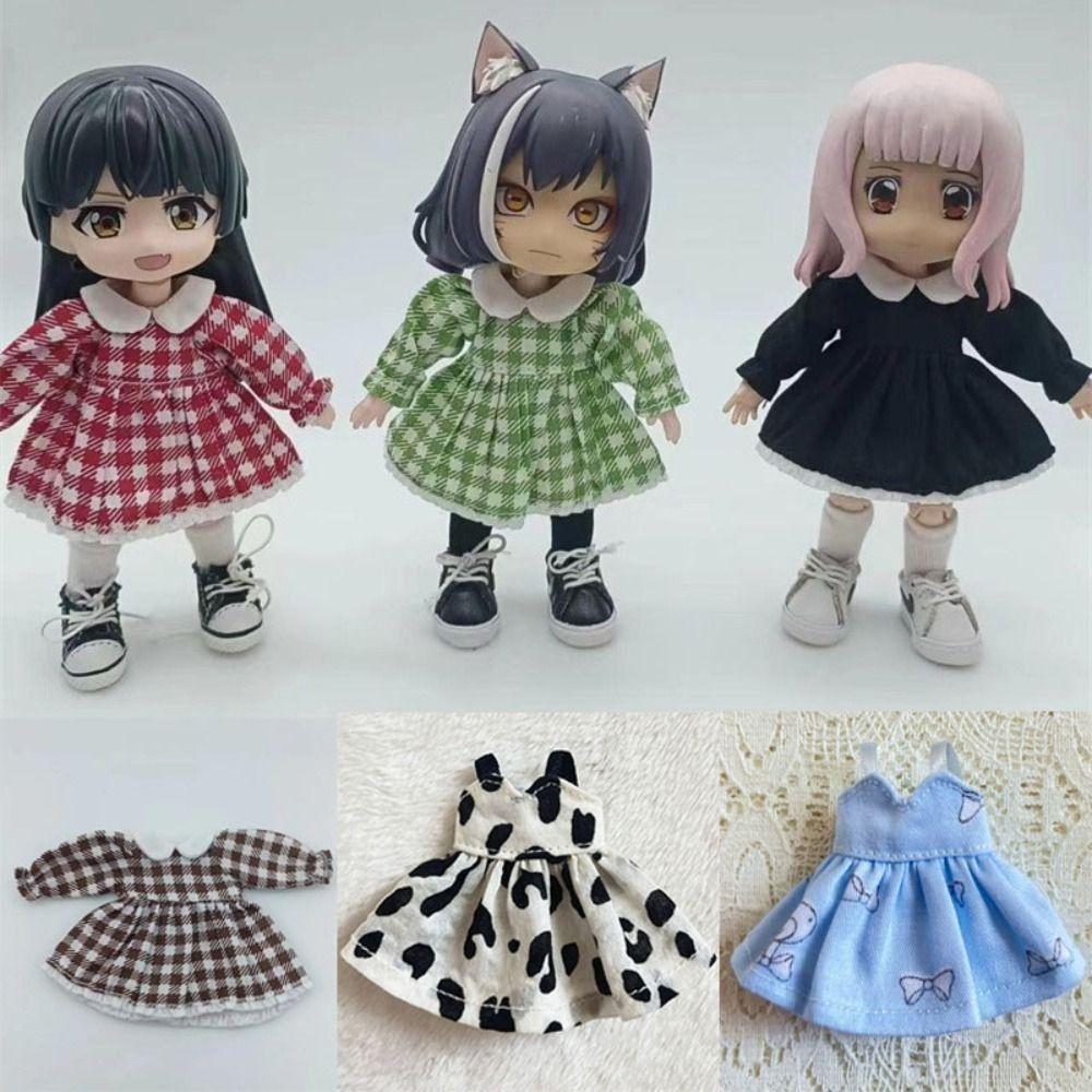 Handmade Dolls Outfits Dresses Lotus Leaf Sleeve White Cardigan  for 1/11 OB11 Dolls/for 1/12 BJD