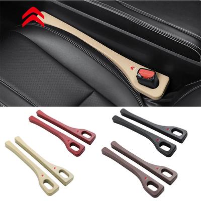 AXSR8 2pc Car Seat Gap Filler Side Seam Plug Strip PU Leak-proof Filling Strip For C3 C4 Picasso C4L C5 C-ELYSEE Berlingo Saxo