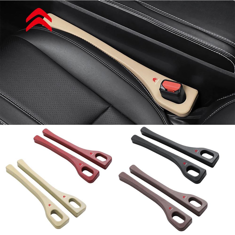 MGHK6 2pc Car Seat Gap Filler Side Seam Plug Strip PU Leak-proof Filling Strip For Citroen C3 C4 Picasso C4L C5 C-ELYSEE Berlingo Saxo