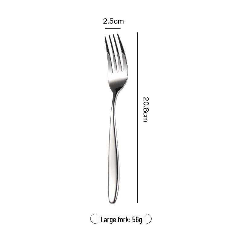 Qianxing 304 Stainless Steel Main Dinner Forks (Set of 5)