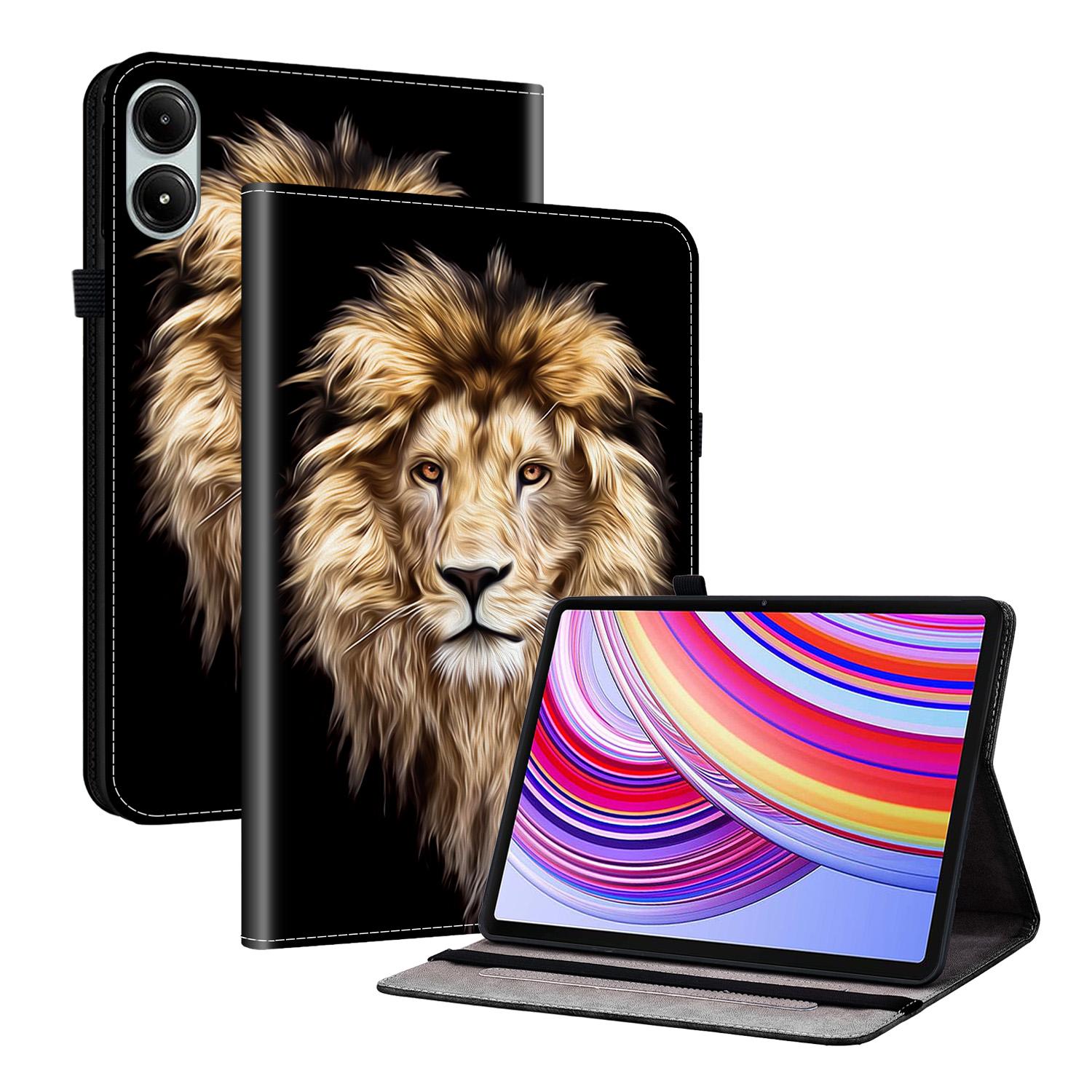 

Регулируемый чехол-подставка Универсальный для Xiaomi Redmi Pad 2 Pro 2025 Poco Pad 2024 12.1 ТПУ задняя крышка Роскошная окрашенная крышка С карманом для карт Redmi Pad 2 Pro 2025