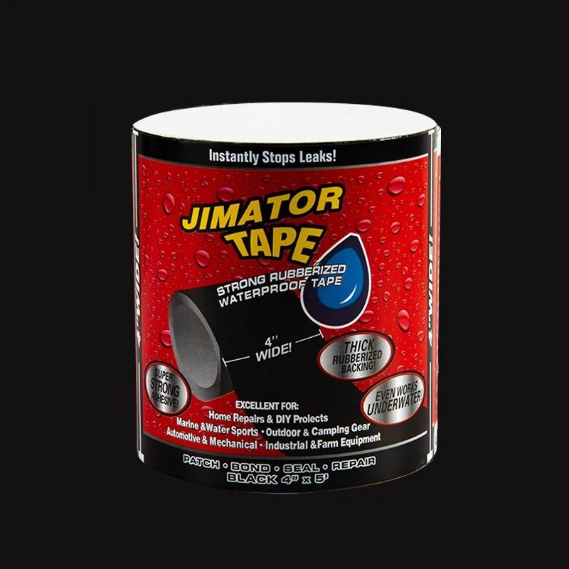 High Adhesive Waterproof Repair Tape,Strong Leak‑Proof Plugging Cloth Tape for Roof Pipe Tank RV Household Emergency Leak Repair Work Supplies
