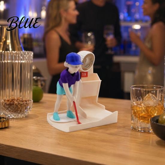 Interactive Game Bottle Themed Opener Printed Swing Golf Opener 3D Beer Buddy Portable Mini Sports Tabletop Design for Bar