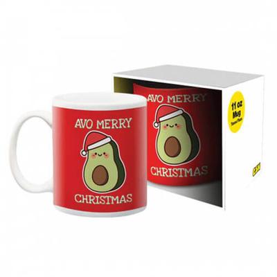 Keramische Mok Kerst 11oz (Avocado)