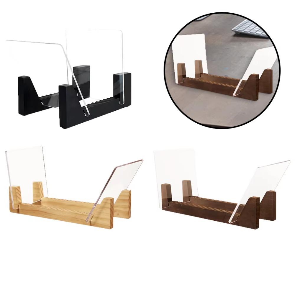 Foldable Wooden CD Rack Handmade Desktop Display Stand Record Storage Holder  Coffee Table