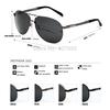 VEITHDIA Brand Mens Sunglasses Polarized Lens Sun Glasses Male Fashion Eyewear Accessories 3320