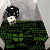 WU-T-TANG CLAN Tappetino da Pavimento Retrò Scelta Multipla Tappeto per Soggiorno Cucina Antiscivolo Decorazione Moderna per la Casa