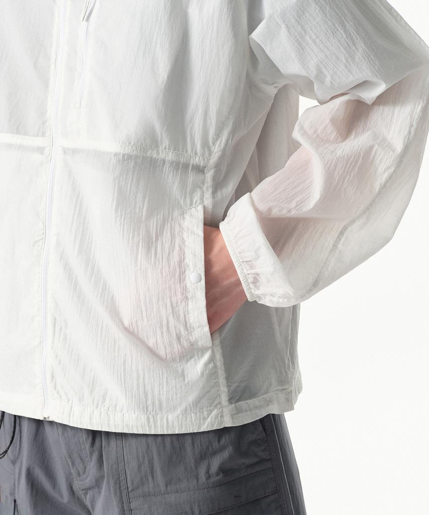 Musinsa Standard [City Leisure] Lightweight Packable Windbreaker Jacket 2 [White]