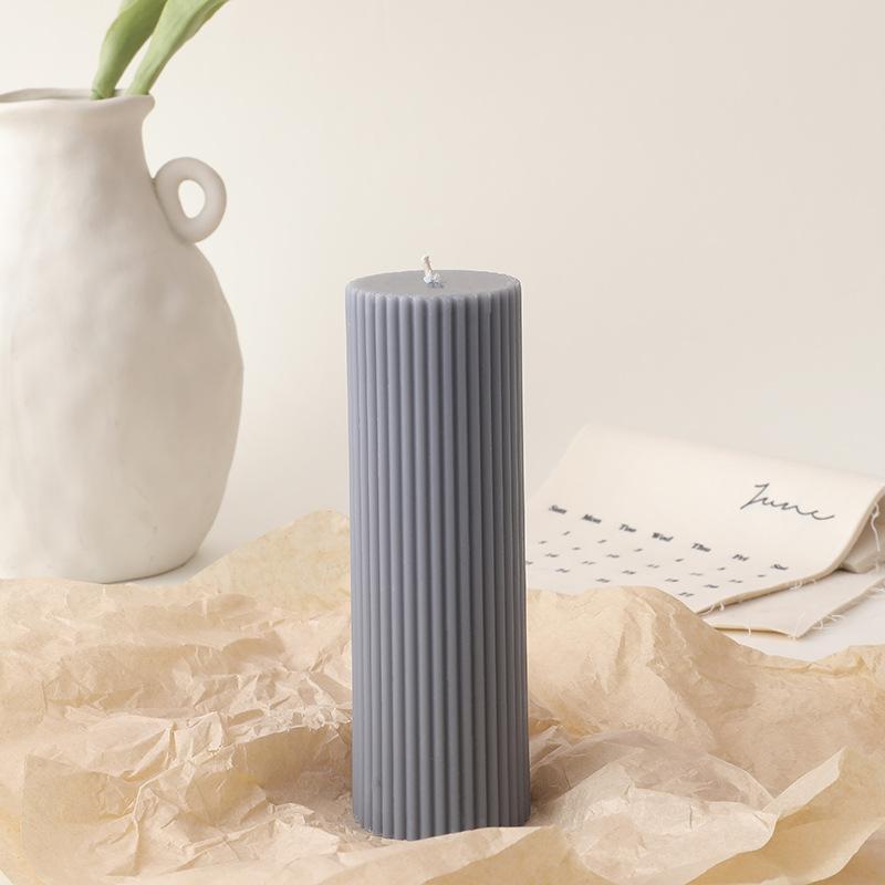 Soy Wax Pillar Candles Scentedless Emergency Lighting Candles Home Decoration