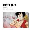Anime One Piece Luffy Zoro Ace Robin Matte Pvc Sticker Film Tape Skin For Credit Card Debit Card Bank Crds Stickers Decal Toys