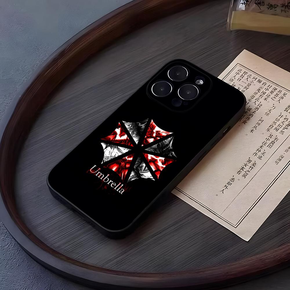 Umbrella Corporation Phone Case For 15 Pro Max Iphone 16 14 Pro Max 12 15 Plus 13 Pro 11 Xr X Xs 8 7 Plus Silicone Back Cover